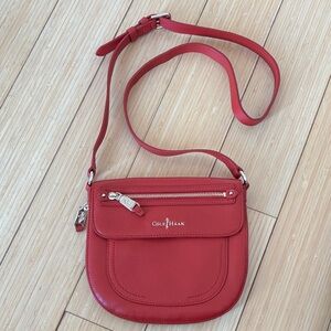 Cole Haan Vibrant Red Crossbody Bag